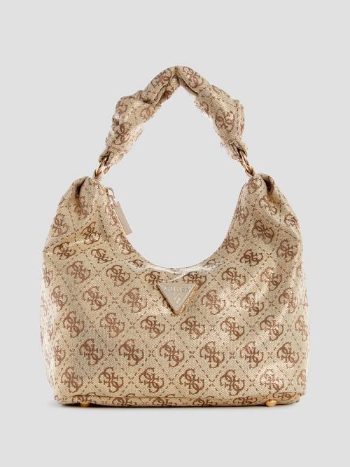 Guess Velina Quattro G Hobo Bag Albastri | GUESS-SN29165