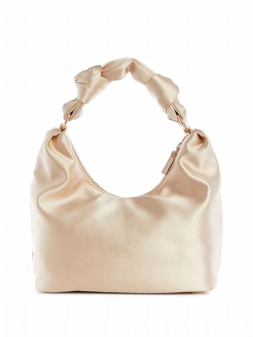 Guess Velina Satin Hobo Bag Aurii | GUESS-SN29152