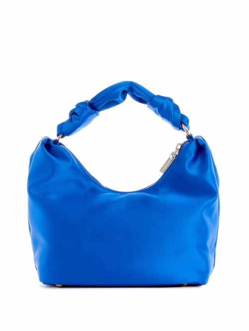 Guess Velina Satin Hobo Bag Galbeni | GUESS-SN29146