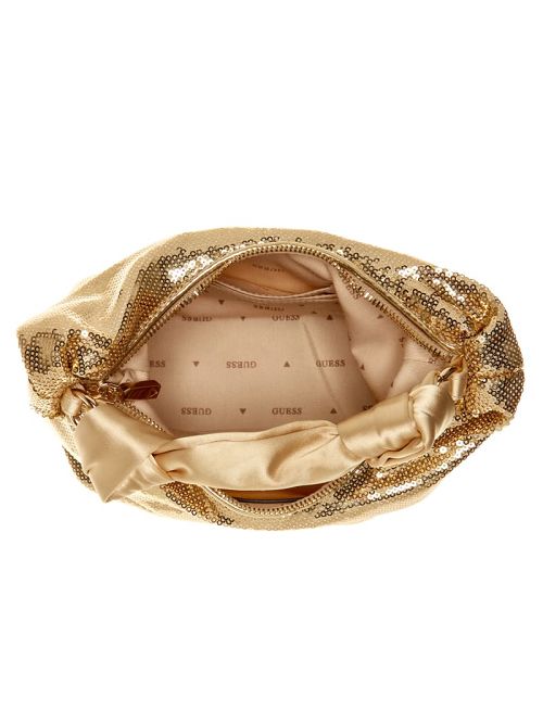 Guess Velina Sequin Hobo Bag Aurii | GUESS-SN29081