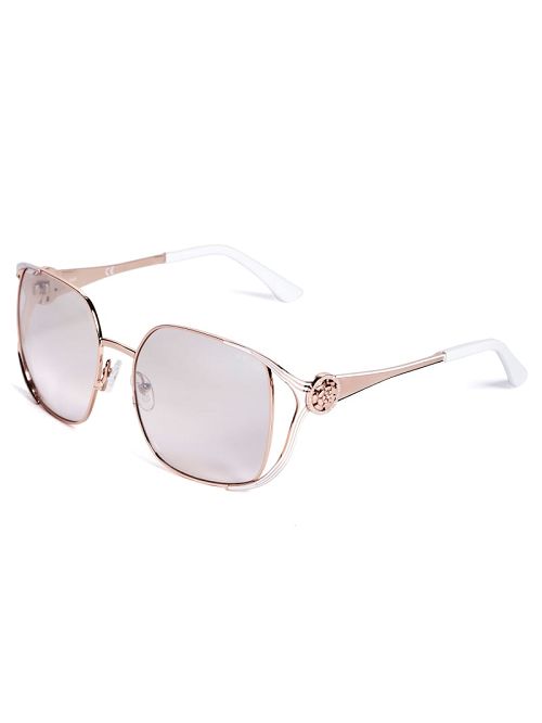 Guess Vera Square Metal Sunglasses Roz | GUESS-SN30057