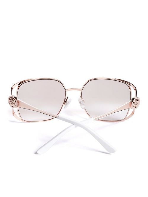 Guess Vera Square Metal Sunglasses Roz | GUESS-SN30057
