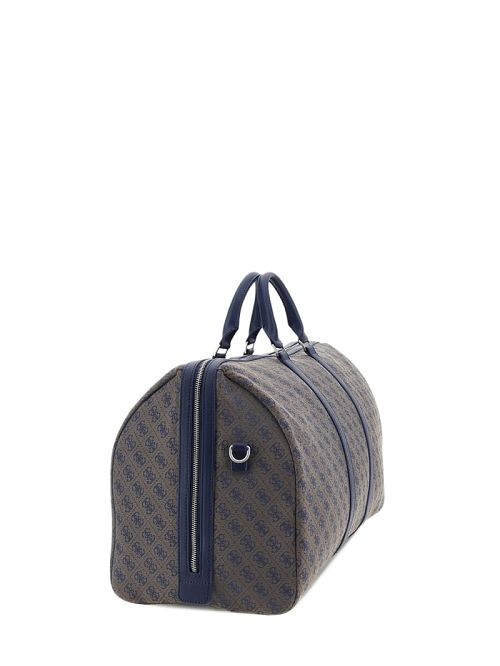 Guess Vezzola Jacquard Weekender Bag Albastri | GUESS-SN31699
