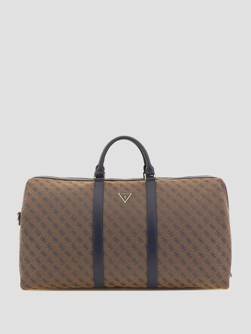 Guess Vezzola Jacquard Weekender Bag Albastri | GUESS-SN31699