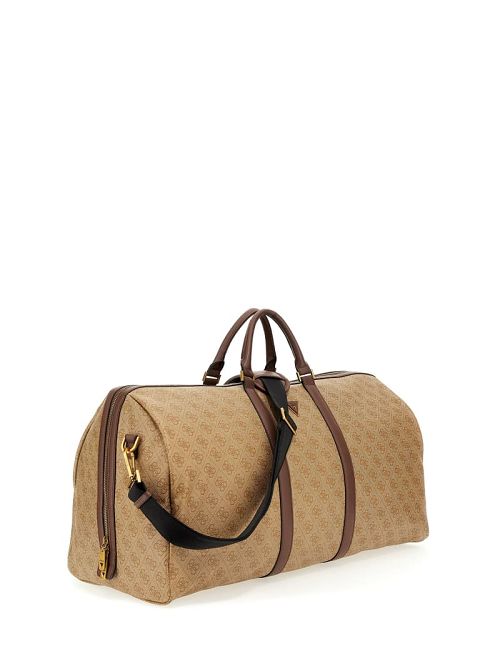 Guess Vezzola Smart Large Weekender Bag Bej | GUESS-SN31690