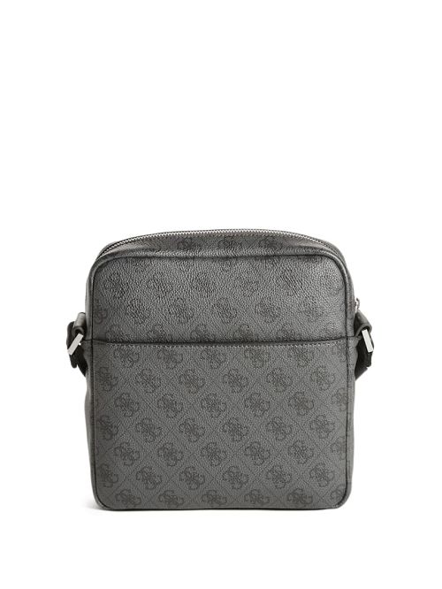 Guess Vezzola Smart Top Zip Square Crossbody Negrii | GUESS-SN31734