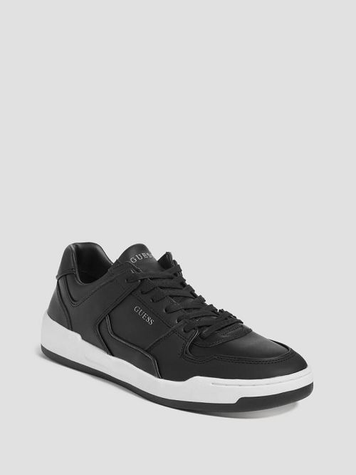 Guess Vicenza Low-Top Sneakers Negrii | GUESS-SN31882