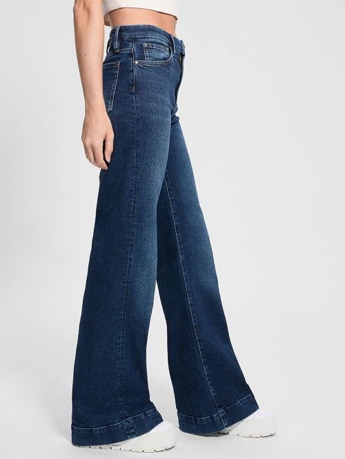 Guess Victoria Flared Jeans Albastri | GUESS-SN26664