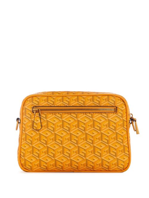 Guess Vikky Camera Bag Galbeni | GUESS-SN28924