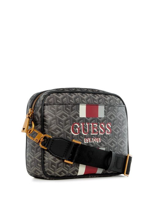 Guess Vikky Camera Bag Negrii | GUESS-SN28811
