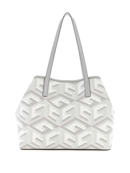 Guess Vikky G Cube Tote Albi | GUESS-SN29385