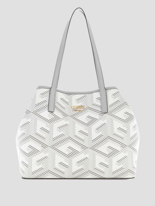 Guess Vikky G Cube Tote Albi | GUESS-SN29385