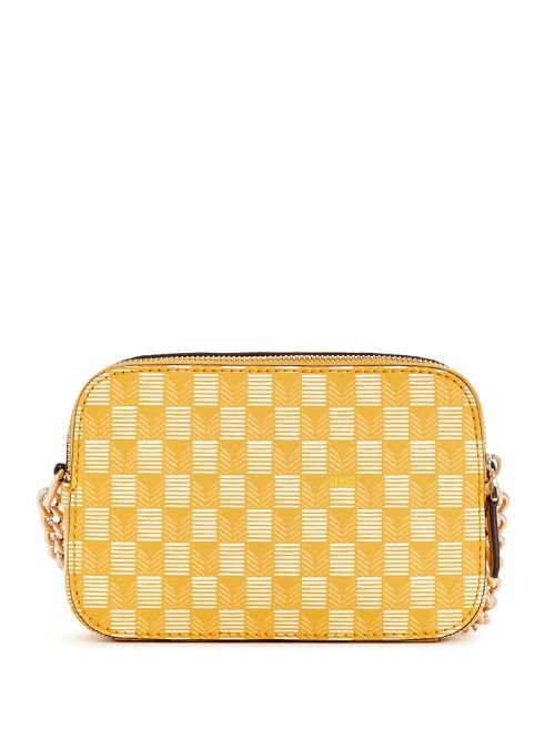 Guess Vikky II Crossbody Camera Bag Galbeni | GUESS-SN28928