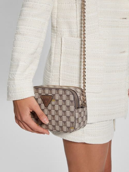 Guess Vikky II Crossbody Camera Bag Maro | GUESS-SN28814
