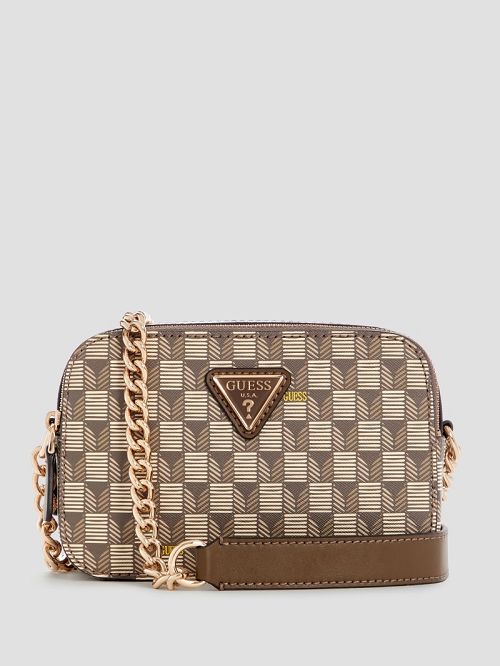 Guess Vikky II Crossbody Camera Bag Maro | GUESS-SN28814