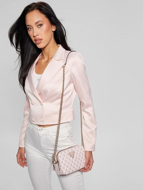 Guess Vikky II Crossbody Camera Bag Roz | GUESS-SN28952