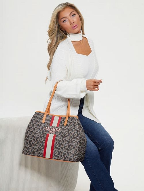 Guess Vikky Large Tote Negrii | GUESS-SN29429