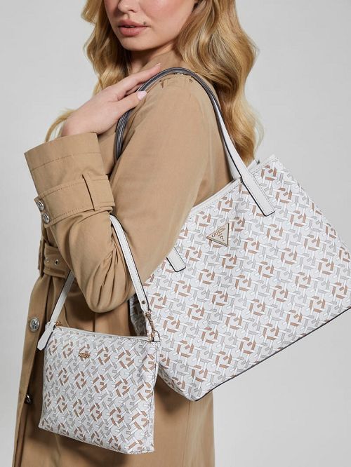 Guess Vikky Large Tote Set Albi | GUESS-SN29355