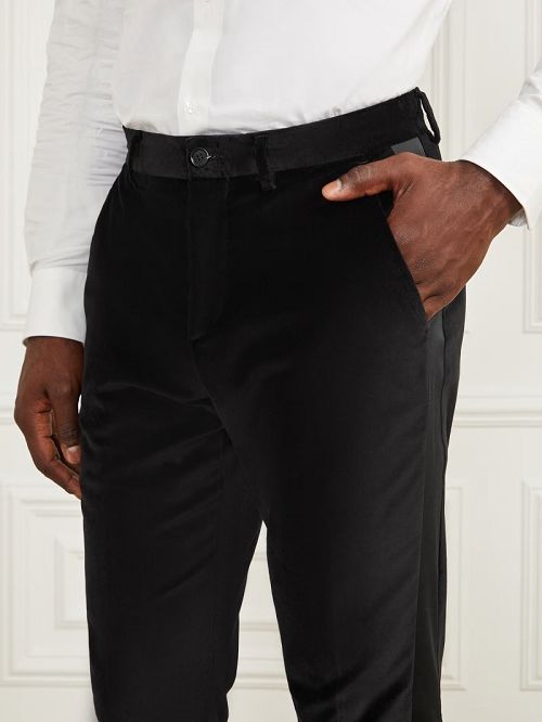 Guess Warren Smoking Pant Negrii | GUESS-SN31418