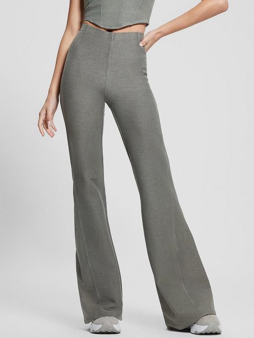 Guess Washed Flare Leggings Gri | GUESS-SN28329