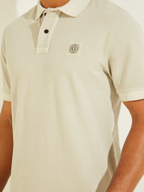Guess Washed Polo Gri | GUESS-SN31108