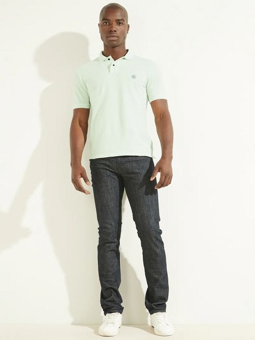 Guess Washed Polo Gri | GUESS-SN31124