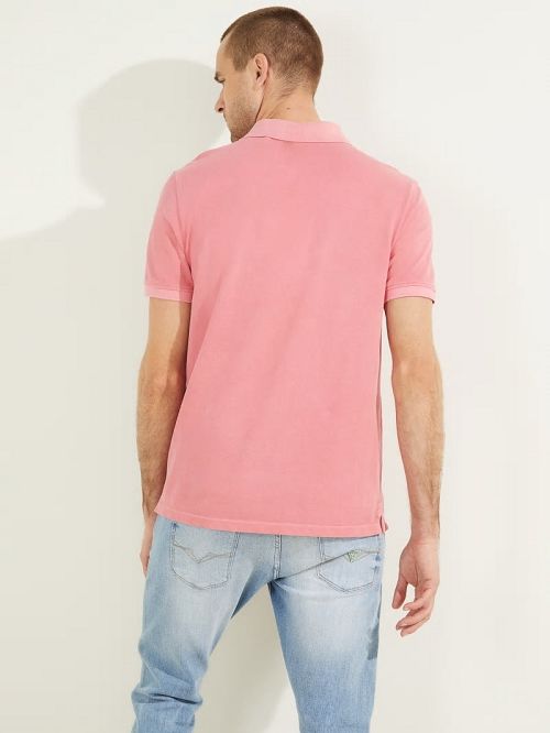 Guess Washed Polo Roz | GUESS-SN31090