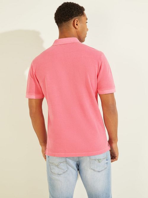 Guess Washed Polo Roz | GUESS-SN31091