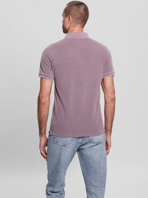 Guess Washed Polo Violet | GUESS-SN31088
