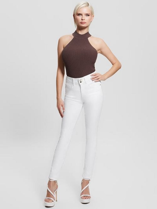 Guess White Shape-Up Jeans Albi | GUESS-SN26601