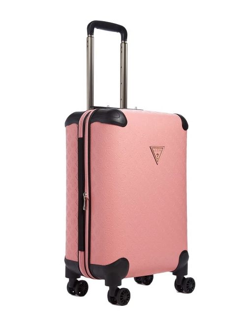 Guess Wilder Debossed 20" 8-Wheel Suitcase Roz | GUESS-SN30127