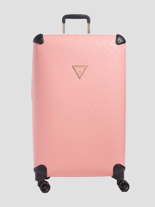 Guess Wilder Debossed 28" 8-Wheel Suitcase Roz | GUESS-SN31780