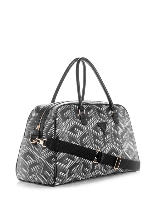 Guess Wilder G-Cube Weekender Duffel Negrii | GUESS-SN30111