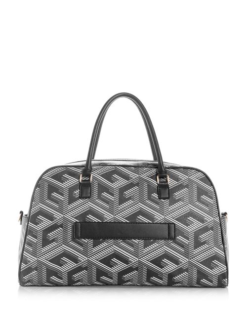 Guess Wilder G-Cube Weekender Duffel Negrii | GUESS-SN30111