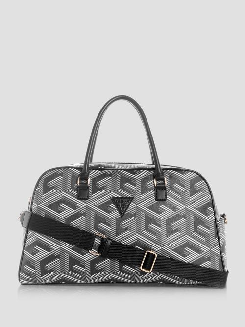 Guess Wilder G-Cube Weekender Duffel Negrii | GUESS-SN30111
