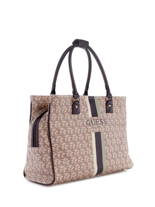 Guess Wilder G Cube Shopper Tote Maro | GUESS-SN30141