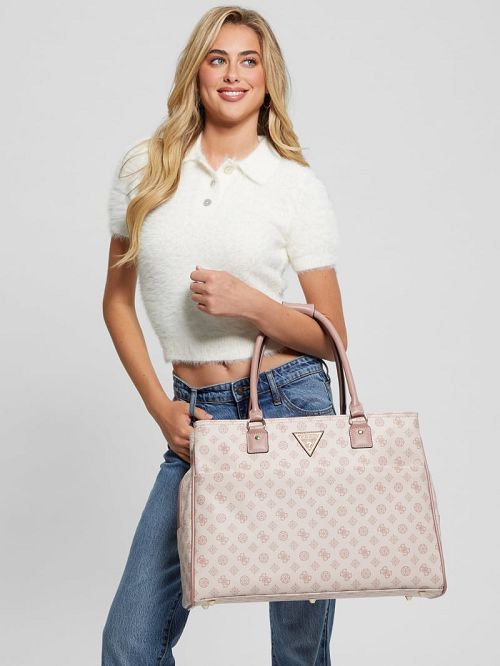 Guess Wilder Peony Shopper Tote Roz | GUESS-SN31746