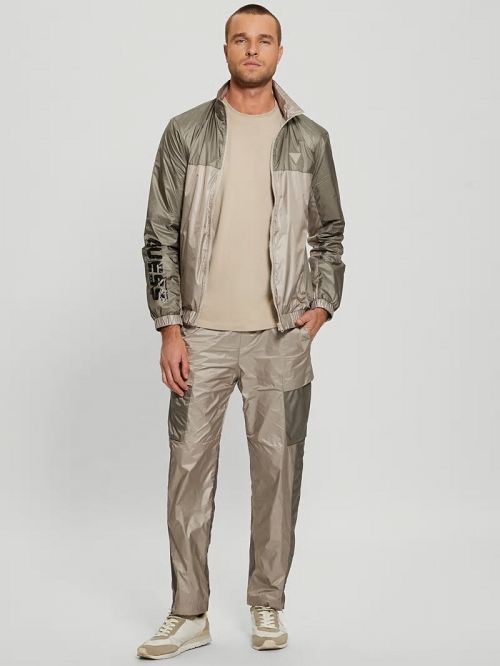 Guess Wilfred Full-Zip Track Jacket Verzi | GUESS-SN31464