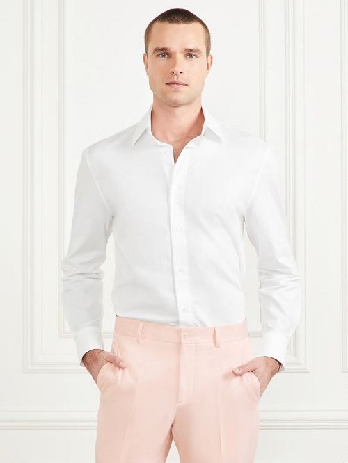 Guess William Shirt Albi | GUESS-SN31175