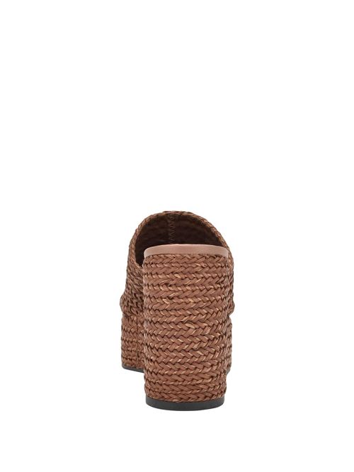 Guess Yenisa Woven Wedged Sandals Maro | GUESS-SN29684