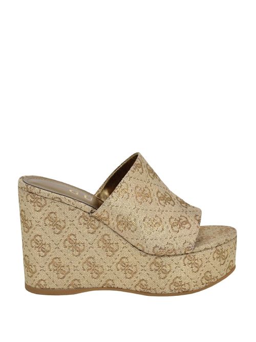 Guess Yenise Quattro G Platform Wedges Aurii | GUESS-SN29728