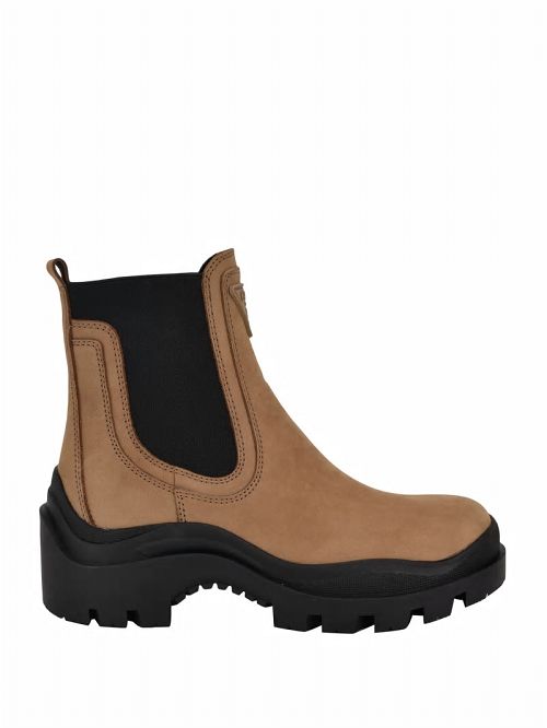 Guess Yesses Signature Chelsea Booties Bej | GUESS-SN29954