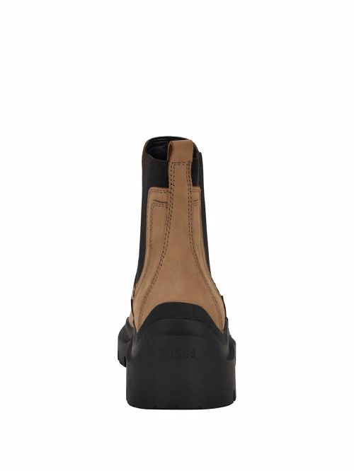 Guess Yesses Signature Chelsea Booties Bej | GUESS-SN29954