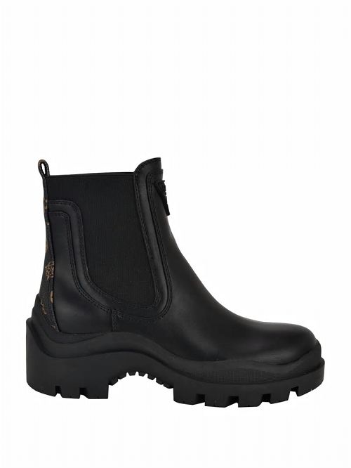 Guess Yesses Signature Chelsea Booties Negrii | GUESS-SN29937
