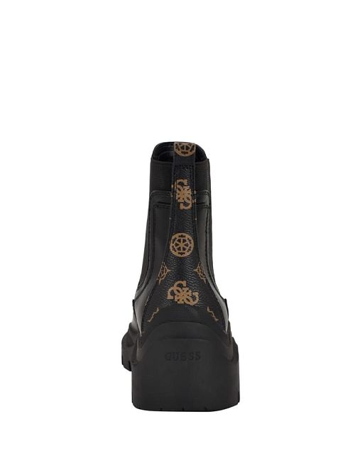 Guess Yesses Signature Chelsea Booties Negrii | GUESS-SN29937