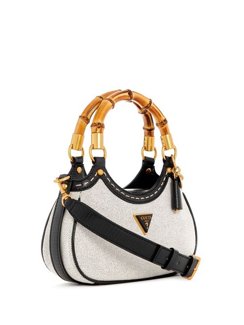 Guess Zabry Mini Satchel Negrii | GUESS-SN28950