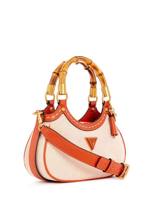 Guess Zabry Mini Satchel Portocalii | GUESS-SN29302