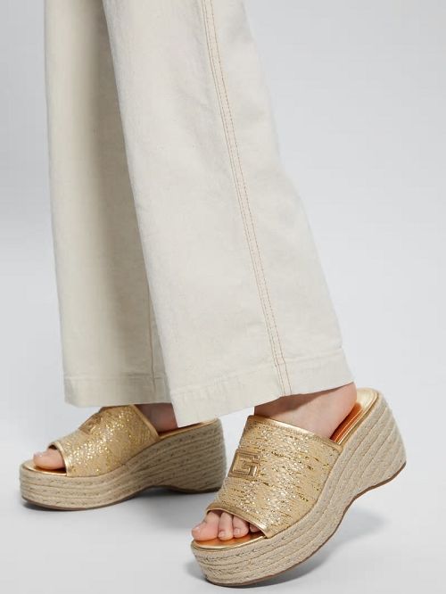 Guess Zakki Espadrille Sandals Aurii | GUESS-SN29632