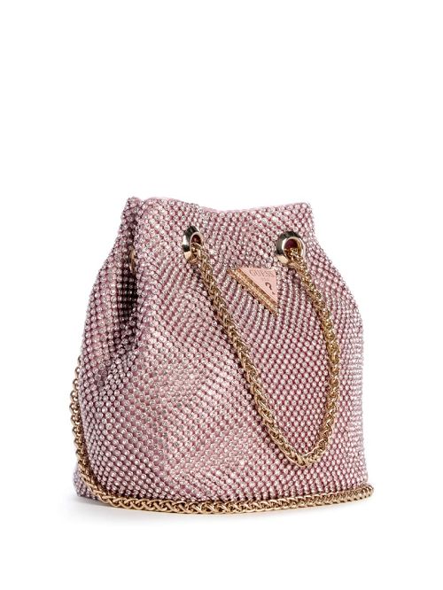 Guess Zalina Mesh Pouch Roz | GUESS-SN29157