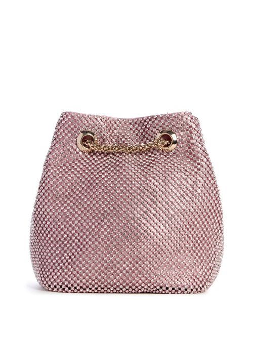 Guess Zalina Mesh Pouch Roz | GUESS-SN29157